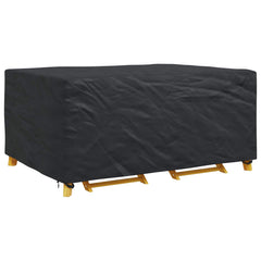 vidaXL Furniture Cover Plain Black 240 x 160 x 100 cm 420D 3