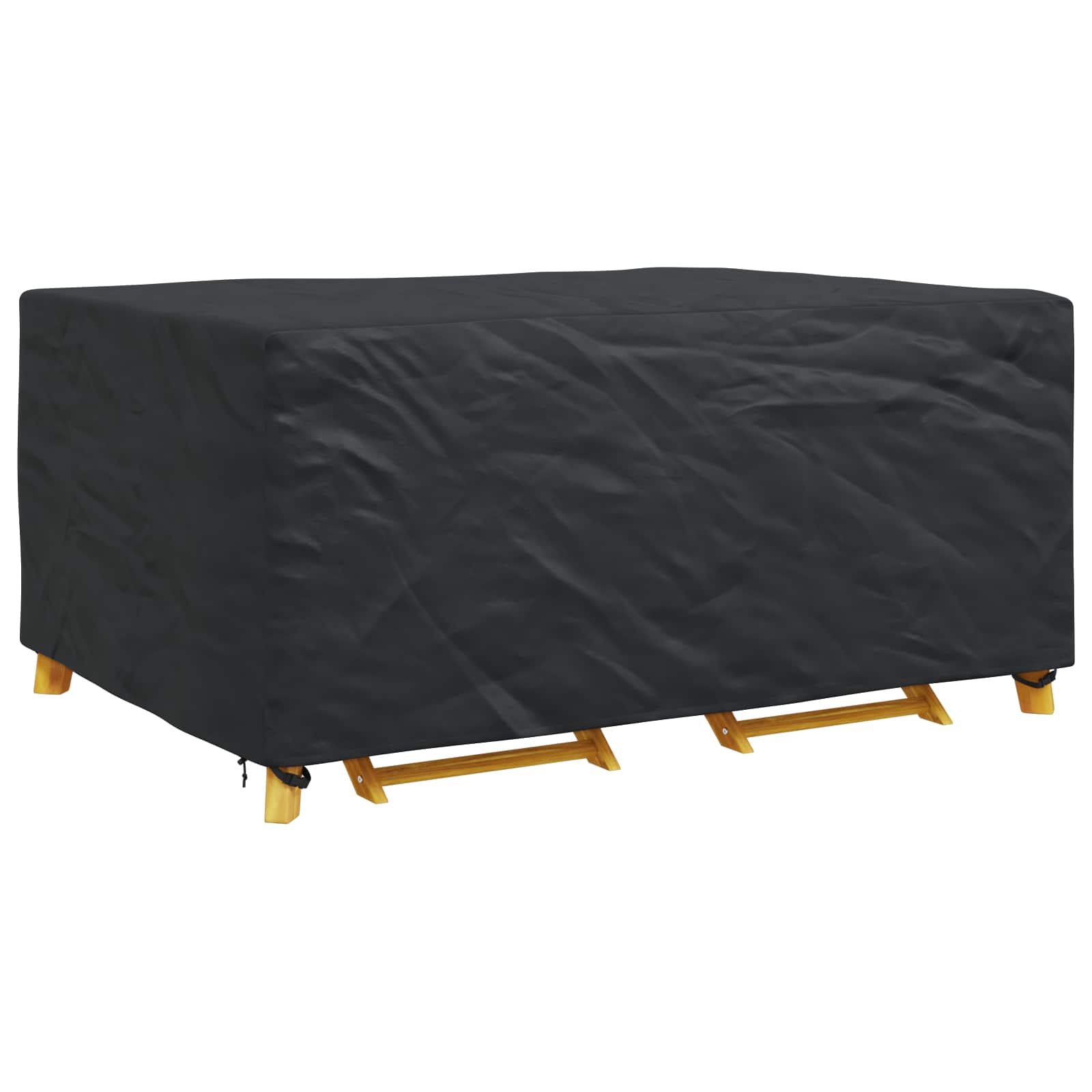 vidaXL Furniture Cover Plain Black 240 x 180 x 100 cm 420D 3