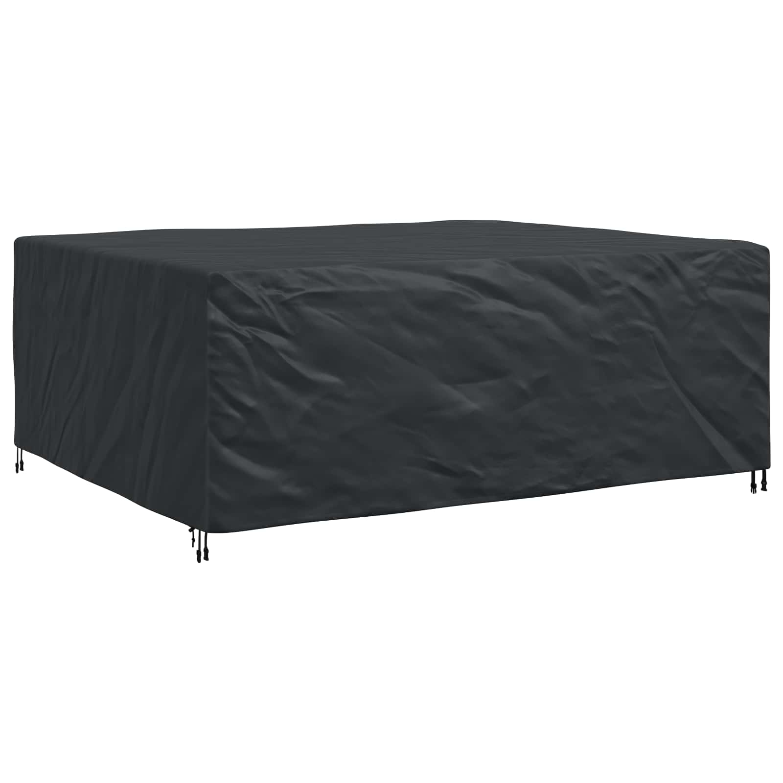 vidaXL Furniture Cover Plain Black 250 x 210 x 90 cm 420D 2