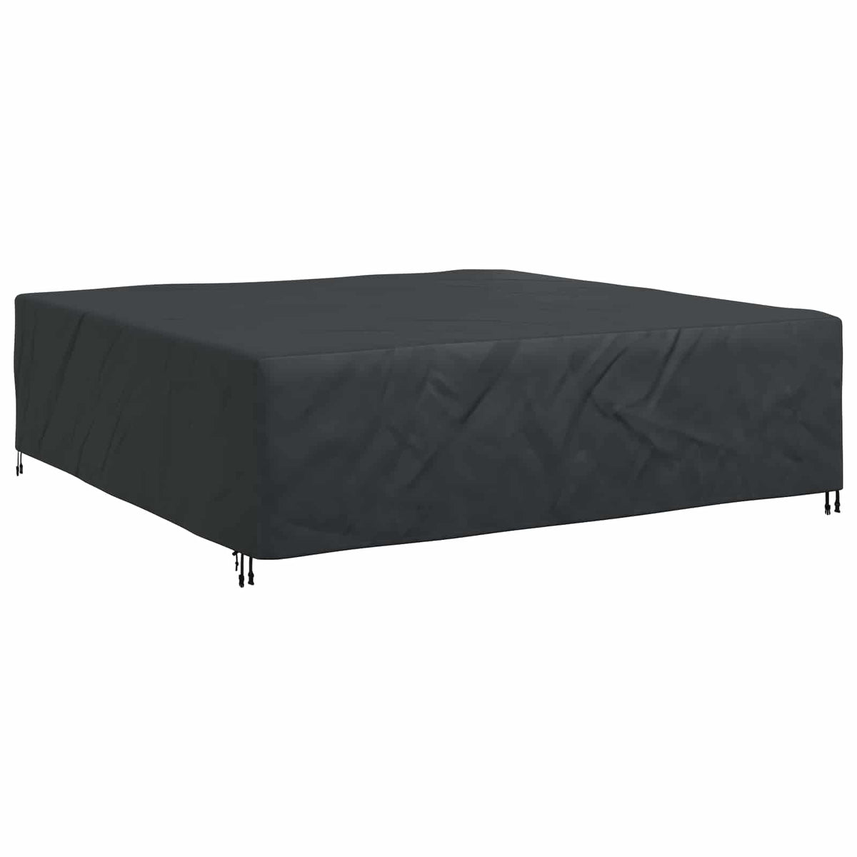 vidaXL Furniture Cover Plain Black 260 x 260 x 90 cm 210D 5