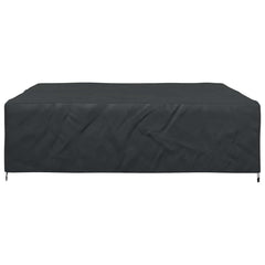 vidaXL Furniture Cover Plain Black 260 x 260 x 90 cm 420D 6