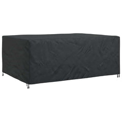 vidaXL Furniture Cover Plain Black 270 x 180 x 90 cm 420D 2