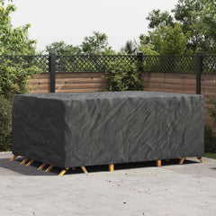 vidaXL Furniture Cover Plain Black 280 x 204 x 106 cm 420D 1
