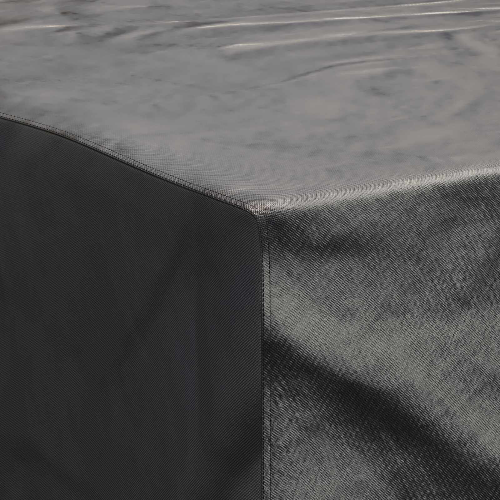 vidaXL Furniture Cover Plain Black 300 x 250 x 100 cm 210D 4
