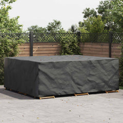 vidaXL Furniture Cover Plain Black 300 x 250 x 100 cm 210D 1