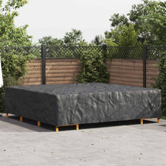 vidaXL Furniture Cover Plain Black 300 x 300 x 70 cm 420D 1