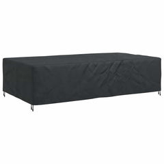 vidaXL Furniture Cover Plain Black 305 x 190 x 85 cm 420D 2