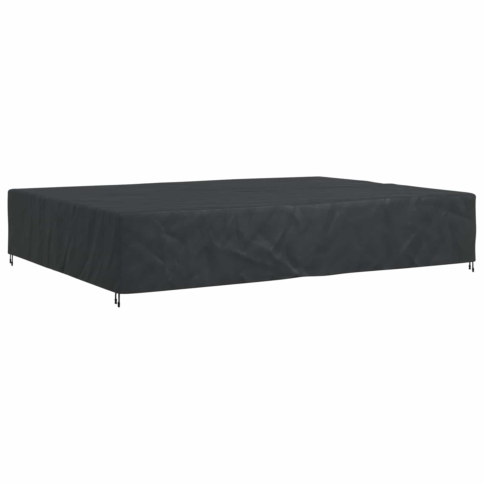 vidaXL Furniture Cover Plain Black 350 x 260 x 90 cm 210D 2