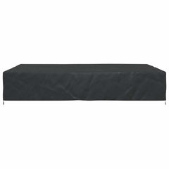 vidaXL Furniture Cover Plain Black 350 x 260 x 90 cm 210D 4
