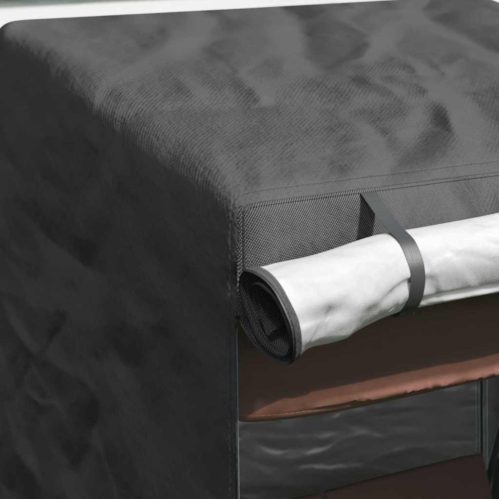 vidaXL Outdoor Swing Cover Black 120 x 90 x 155 cm 600D Oxford Fbric 5