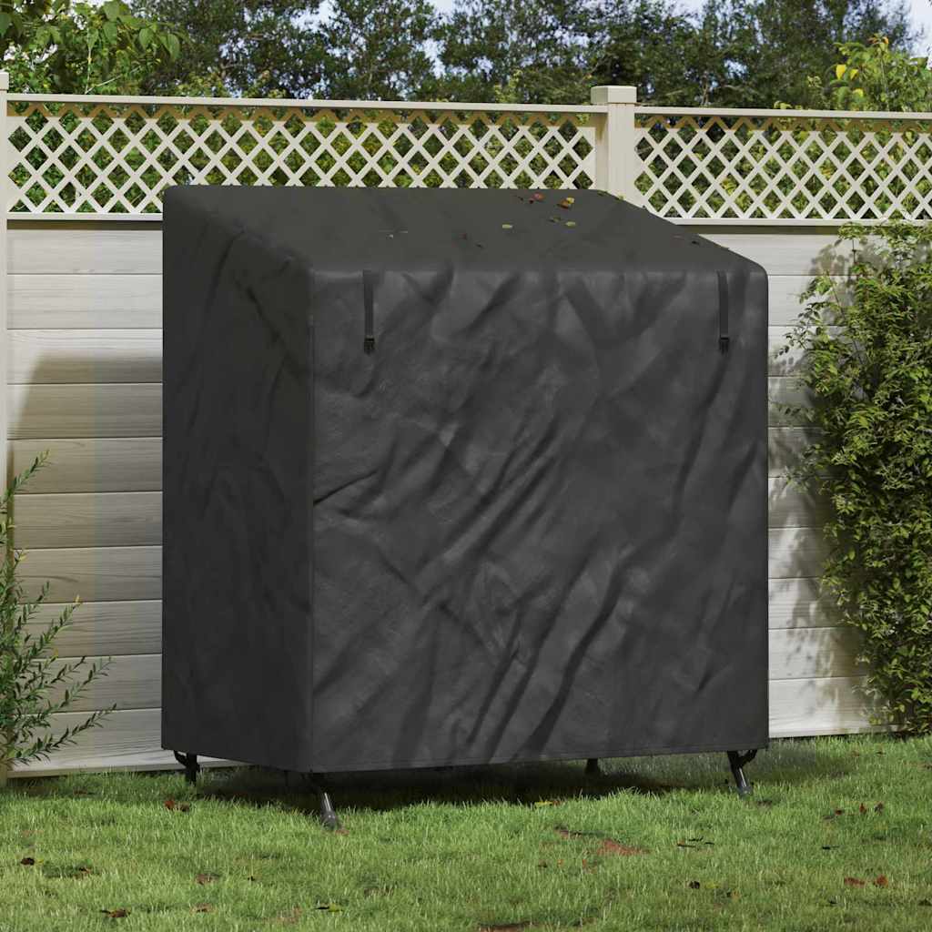 vidaXL Outdoor Swing Cover Black 135 x 100 x 165 cm 600D Oxford Fbric 4