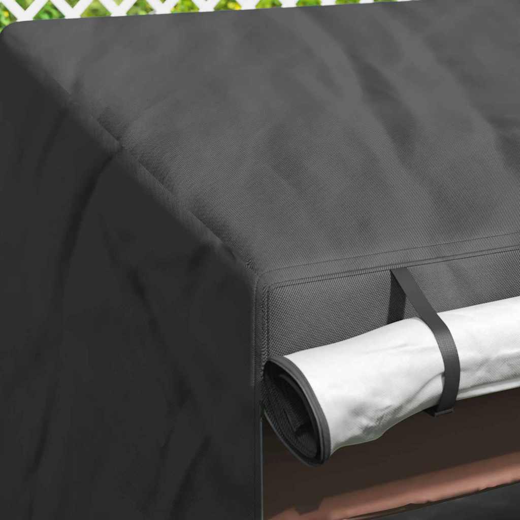 vidaXL Outdoor Swing Cover Black 155 x 95 x 165 cm 600D Oxford Fbric 5