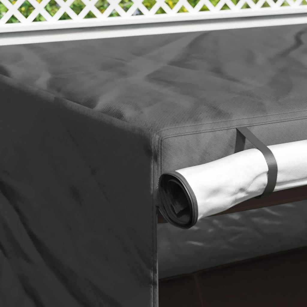 vidaXL Outdoor Swing Cover Black 220 x 150 x 150 cm 210D Oxford Fbric 5
