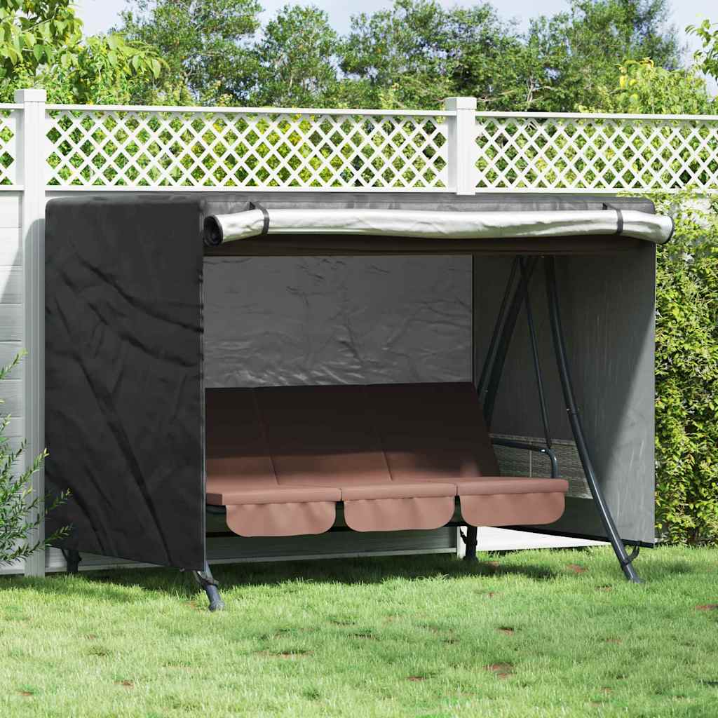 vidaXL Outdoor Swing Cover Black 220 x 150 x 150 cm 210D Oxford Fbric 1