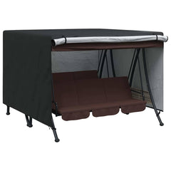 vidaXL Outdoor Swing Cover Black 250 x 250 x 160 cm 600D Oxford Fbric 3