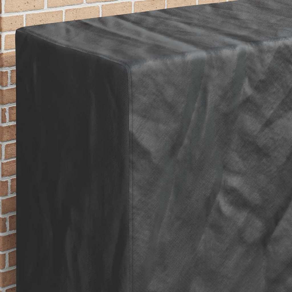 vidaXL Pingpong Table Cover 165 x 70 x 185 cm Fabric Irregular Black 4