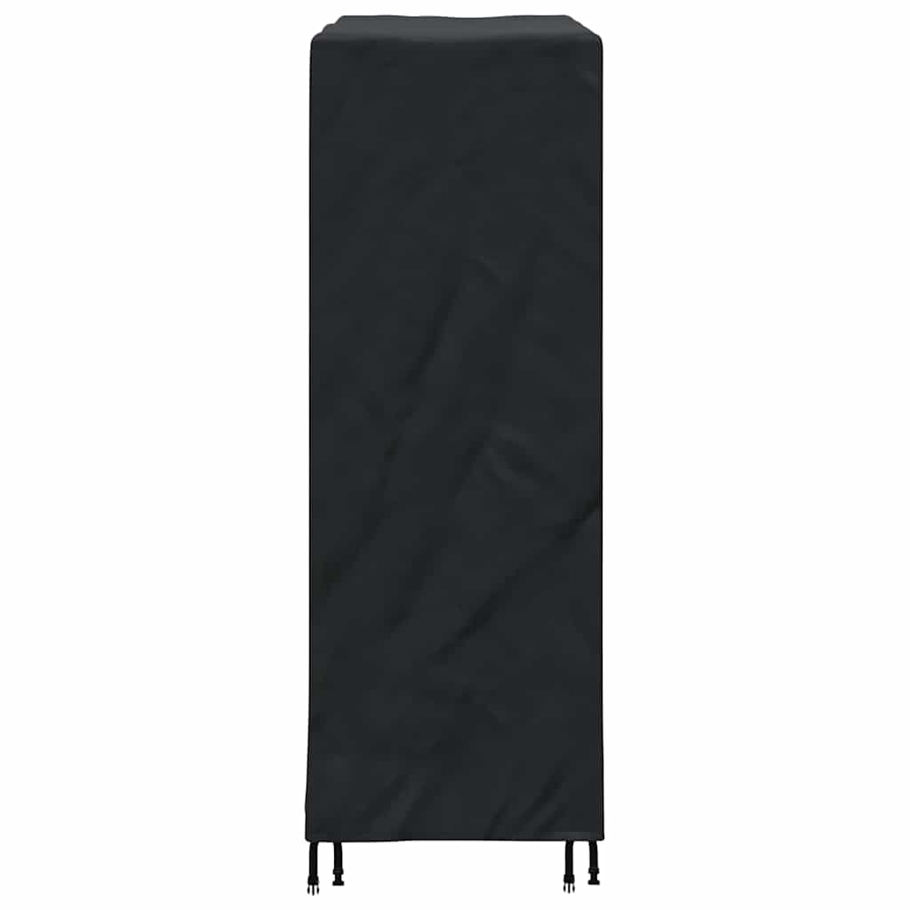 vidaXL Pingpong Table Cover 165 x 70 x 185 cm Fabric Irregular Black 6