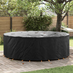 vidaXL Furniture Cover 279 x 279 x 105 cm 420D Oxford Fbric Round 1