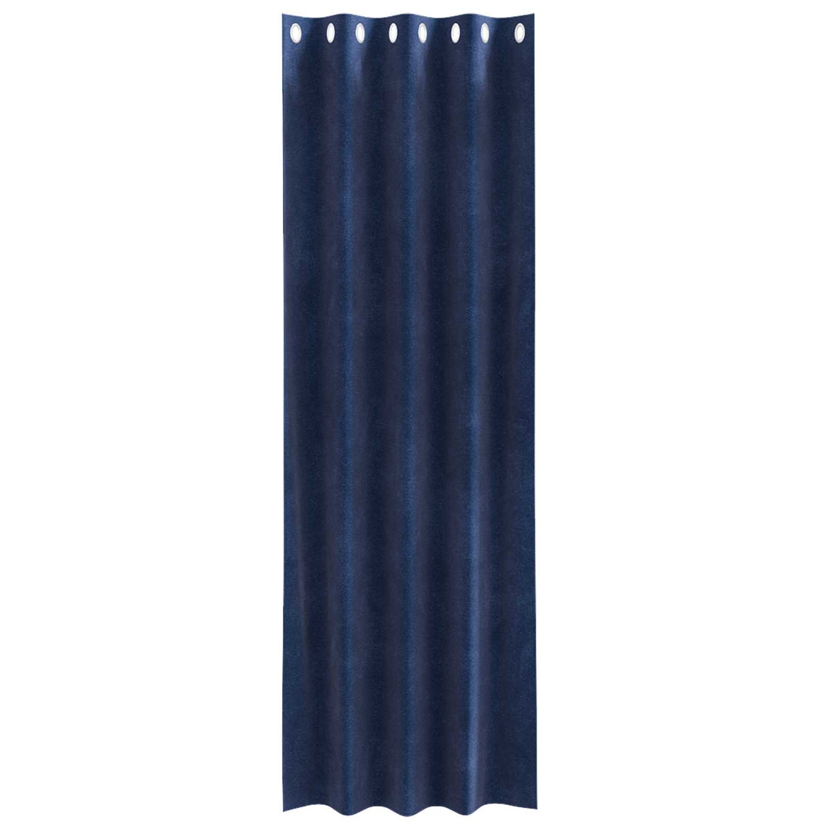 vidaXL Curtains 2 pcs Dark Blue 140 x 225 cm Velvet 4