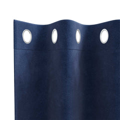 vidaXL Curtains 2 pcs Dark Blue 140 x 260 cm Velvet 5
