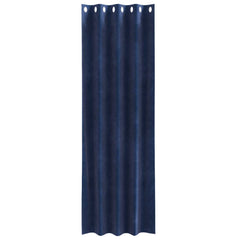 vidaXL Curtains 2 pcs Dark Blue 140 x 260 cm Velvet 4