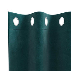 vidaXL Curtains 2 pcs Dark Green 140 x 260 cm Velvet 5