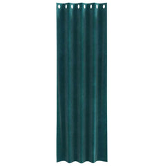 vidaXL Curtains 2 pcs Dark Green 140 x 260 cm Velvet 4