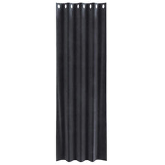 vidaXL Curtains 2 pcs Dark Grey 140 x 225 cm Velvet 4