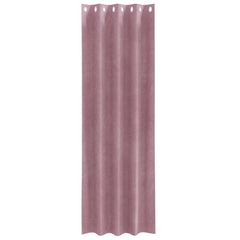 vidaXL Curtains 2 pcs Dark Pink 140 x 260 cm Velvet 4