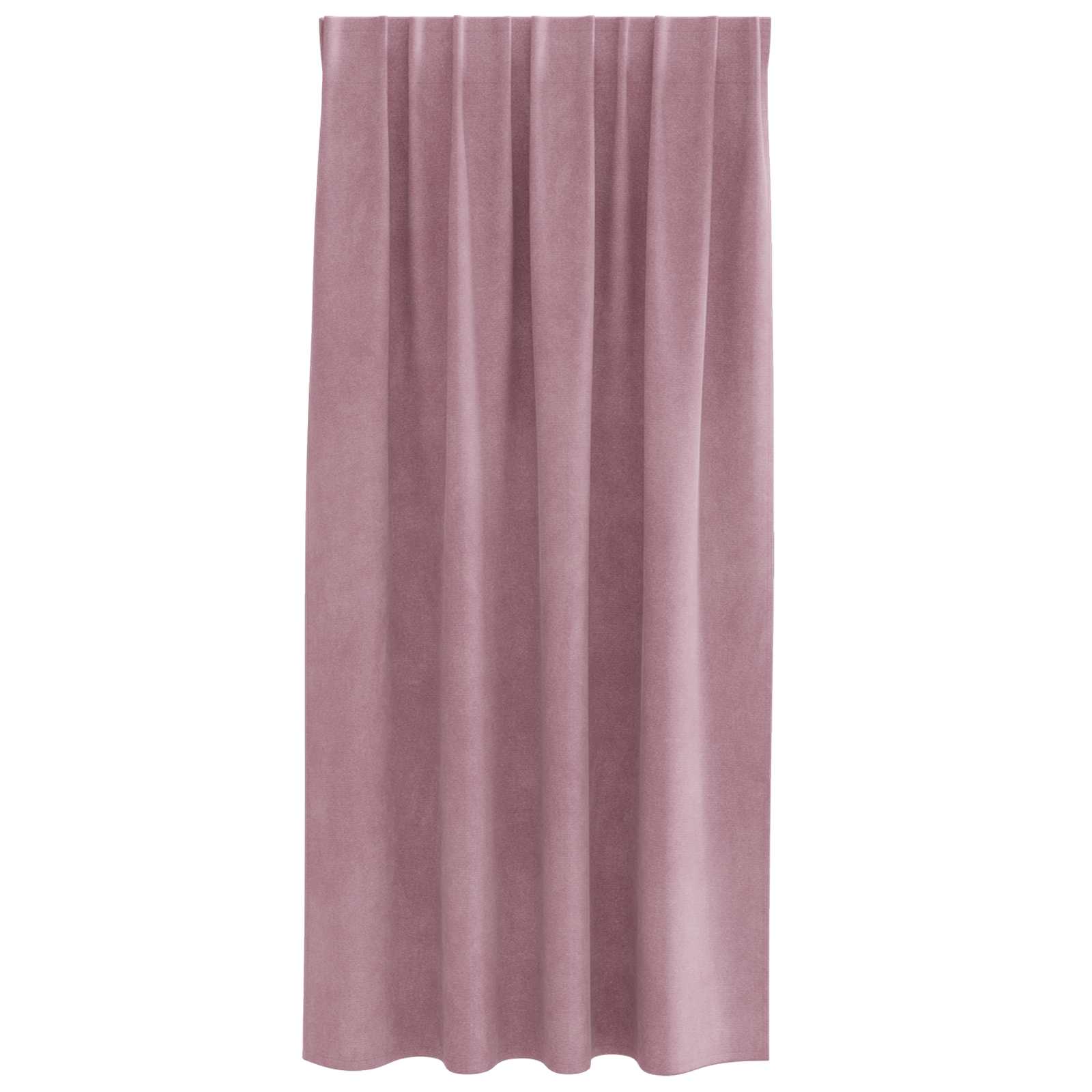 vidaXL Curtains 2 pcs Dark Pink 140 x 175 cm Velvet 4