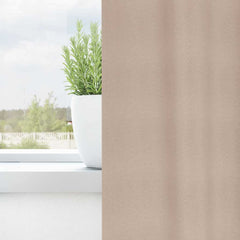 vidaXL Blackout Curtains with Rings 2 pcs Taupe 260 x 140 cm Polyester 3