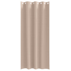 vidaXL Blackout Curtains with Rings 2 pcs Taupe 260 x 140 cm Polyester 4