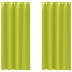 The blackout curtains displayed side by side against a plain white background