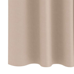 vidaXL Blackout Curtains with Rings 2 pcs Taupe 260 x 140 cm Polyester 6