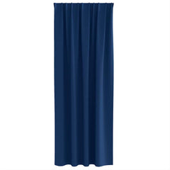 vidaXL Blackout Curtains with Rings 2 pcs Dark Blue 260 x 140 cm 4