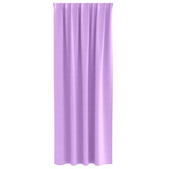 vidaXL Blackout Curtains with Rings 2 pcs Purple 245 x 140 cm 4