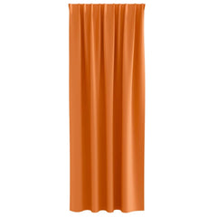 vidaXL Blackout Curtains with Rings 2 pcs Bright Orange 225 x 140 cm 4