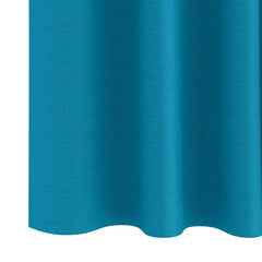 vidaXL Blackout Curtains with Rings 2 pcs Turquoise 225 x 140 cm 6