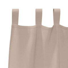 vidaXL Blackout Curtains with Rings 2 pcs Taupe 140 x 140 cm Polyester 5