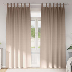 vidaXL Blackout Curtains with Rings 2 pcs Taupe 225 x 140 cm Polyester 1