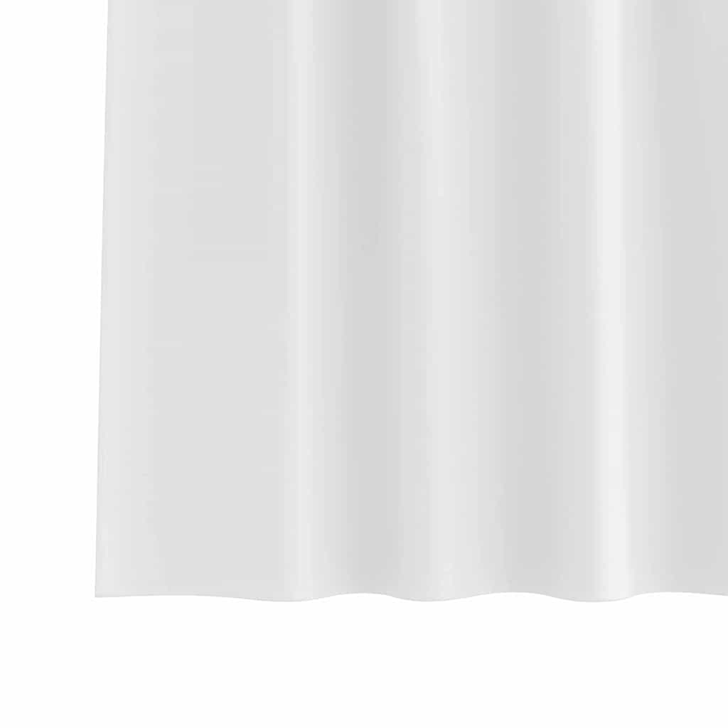 vidaXL Blackout Curtains with Rings 2 pcs Pure White 225 x 140 cm 6