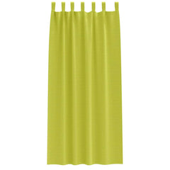 vidaXL Blackout Curtains with Rings 2 pcs Green 225 x 140 cm Polyester 4
