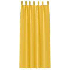 vidaXL Blackout Curtains with Rings 2 pcs Mustard Yellow 260 x 140 cm 4