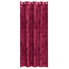 vidaXL Velvet Curtains 2 pcs Wine red 245 x 140 cm Velvet 4