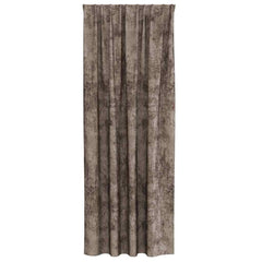 vidaXL Velvet Curtains 2 pcs Cappuccino 260 x 140 cm Velvet 4