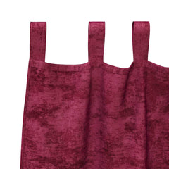 vidaXL Velvet Curtains 2 pcs Wine red 245 x 140 cm Velvet 5