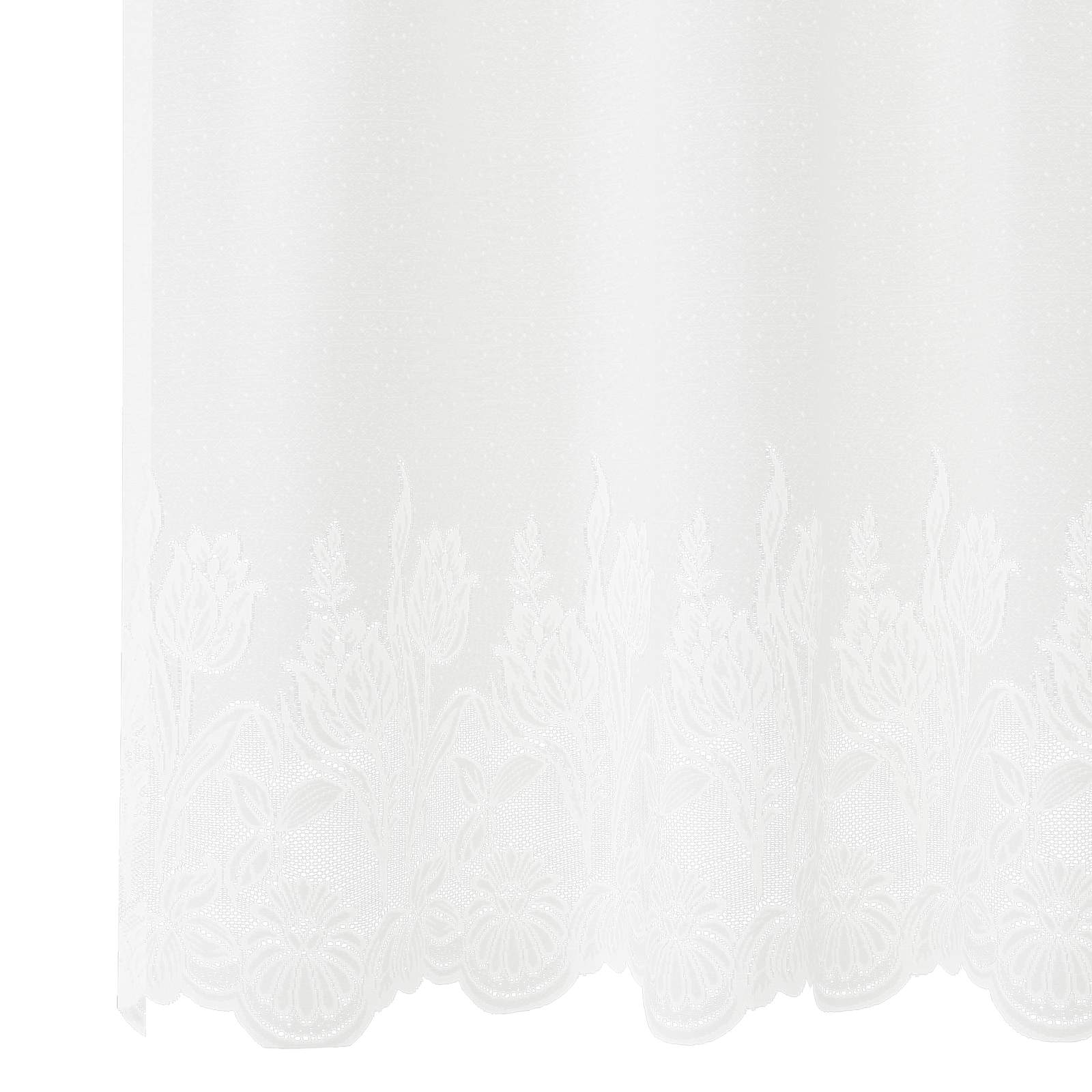 vidaXL Lace Curtain White 160 x 1200 cm Polyester 5