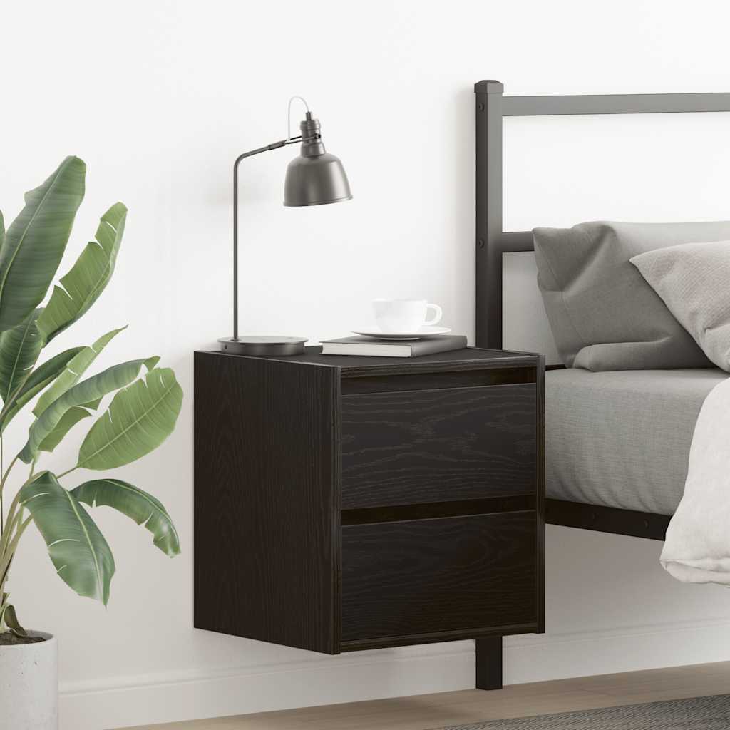 vidaXL Wall-mounted Bedside Cabinet 38x34x40 cm
