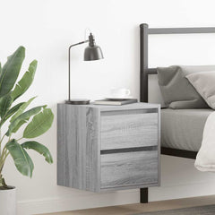 vidaXL Wall-mounted Bedside Cabinet 38x34x40 cm