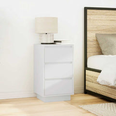 Bedside Cabinet with LED Lights 1